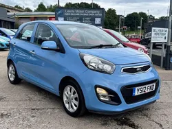 Blue Used 2012 Kia Picanto 2 Hatchback | £4,495 (Fair price)