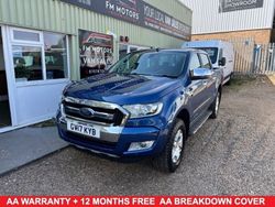 Blue Used 2017 Ford Ranger Limited Pickup | £13,900 (Fair price)