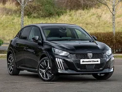 Black New 2025 Peugeot e-208 GTi Hatchback | £19,498 (Super price)