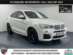 White Used 2017 BMW X4 M Sport SUV | £20,940 (A bit pricey)