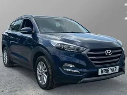 Blue Used 2018 Hyundai Tucson SE SUV | £11,946 (Good price)