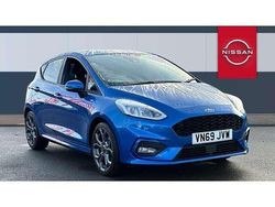 Blue Used 2019 Ford Fiesta ST-Line Hatchback | £11,487 (Fair price)