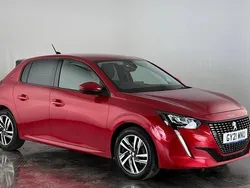 Red Used 2021 Peugeot 208 Allure Premium Hatchback | £12,550 (Fair price)