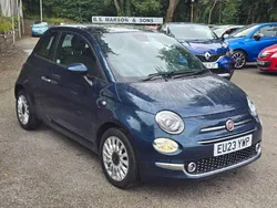 Blue Used 2023 Fiat 500 S Hatchback | £10,350 (Fair price)