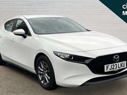 White Used 2023 Mazda 3 Hatchback | £15,677 (Good price)