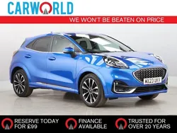 Blue Used 2023 Ford Puma ST-Line Hatchback | £17,400 (Fair price)