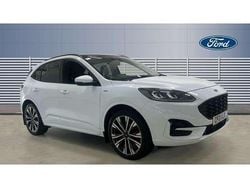 White Used 2021 Ford Kuga ST-Line X SUV | £20,804 (Fair price)