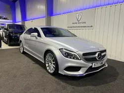 Silver Used 2017 Mercedes CLS350 AMG Line Premium Coupe | £16,489 (Good price)
