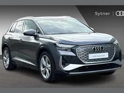 Grey Used 2024 Audi Q4 e-tron S-Line SUV | £34,000 (Good price)