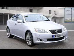 Silver Used 2009 Lexus IS220d Sedan | £2,950