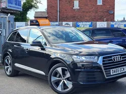 Black Used 2015 Audi Q7 S-Line SUV | £18,995 (Expensive)