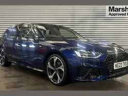 Blue Used 2023 Audi A4 Black Edition Estate | £29,507 (A bit pricey)