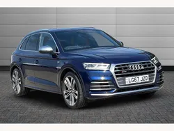 Blue Used 2017 Audi SQ5 S-Line SUV | £27,495 (Fair price)