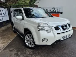 White Used 2013 Nissan X-Trail N-TEC SUV | £6,695 (Expensive)