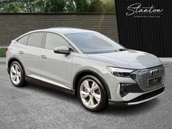 Grey Used 2022 Audi Q4 Sportback e-tron S-Line SUV | £26,890