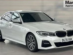 White Used 2020 BMW 320 M Sport Sedan | £22,243 (Fair price)