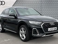 Black Used 2022 Audi Q5 S-Line SUV | £29,792 (Good price)