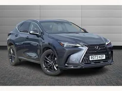 Grey Used 2023 Lexus NX450h+ SUV | £46,778 (A bit pricey)