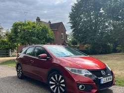 Red Used 2015 Honda Civic SE Plus Estate | £9,795 (Fair price)