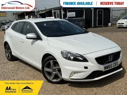 White Used 2015 Volvo V40 R-Design Estate | £8,490 (Fair price)