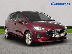 Red Used 2022 Ford Fiesta Titanium Hatchback | £13,499 (Fair price)