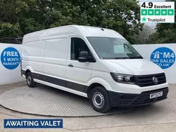 White Used 2023 VW Crafter Trendline Van | £24,995 (Fair price)