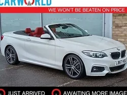 White Used 2017 BMW 218 M Sport Cabriolet | £13,990 (Fair price)