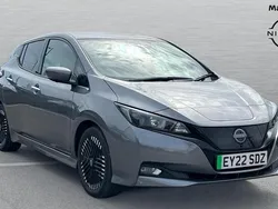 Grey Used 2022 Nissan Leaf N-Connecta Hatchback | £9,990 (Fair price)