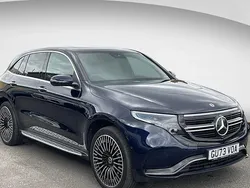 Blue Used 2023 Mercedes EQC400 AMG Line Premium SUV | £32,190 (Fair price)