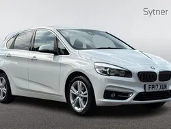 White Used 2017 BMW 218 Active Tourer Luxury Line MPV | £14,000 (Fair price)