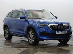 Race blue metallic Used 2023 Skoda Kodiaq LAURIN & KLEMENT SUV | £33,500 (A bit pricey)