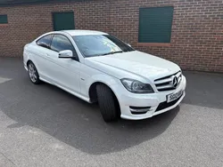 White Used 2012 Mercedes C180 AMG Coupe | £5,870 (Fair price)