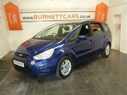 Blue Used 2015 Ford S-MAX Zetec MPV | £4,289