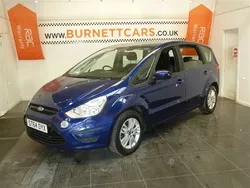 Blue Used 2015 Ford S-MAX Zetec MPV | £4,289 (Good price)