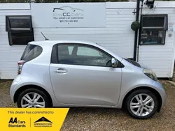 Silver Used 2010 Toyota iQ Hatchback | £2,995 (Good price)