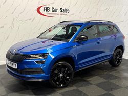 Blue Used 2020 Skoda Karoq SportLine SUV | £16,299 (A bit pricey)