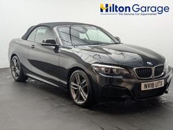 Black Used 2018 BMW 218 M Sport Cabriolet | £15,350 (Fair price)