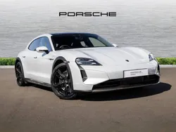 Ice grey metallic Used 2024 Porsche Taycan Turbo Cross Turismo Sedan | £114,900