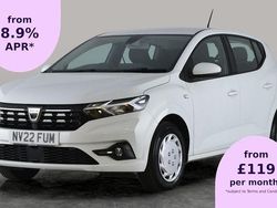 White Used 2022 Dacia Sandero Comfort Hatchback | £9,517 (Good price)
