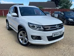 White Used 2014 VW Tiguan R-line SUV | £9,999 (Fair price)