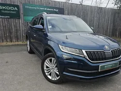 Petrol blue Used 2017 Skoda Kodiaq SUV | £18,491 (Good price)