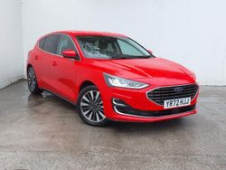 Red Used 2022 Ford Focus Titanium Hatchback | £18,498 (Expensive)