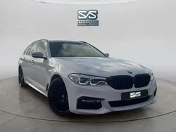 White Used 2018 BMW 520 M Sport Estate | £16,490 (Fair price)