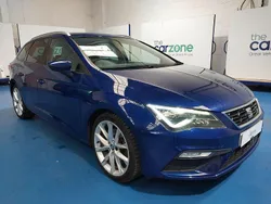 Blue Used 2018 Seat Leon ST FR Sport Estate | £10,499 (Fair price)