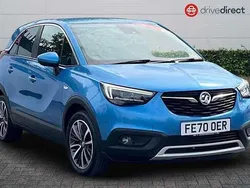Blue Used 2020 Vauxhall Crossland X Elite SUV | £9,000 (Fair price)