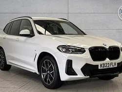 White Used 2023 BMW X3 M Sport SUV | £37,950 (Fair price)