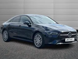 Cosmos black Used 2023 Mercedes CLA200 Executive Sedan | £27,500 (Fair price)