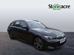 Black Used 2022 BMW 330e M Sport Estate | £27,795 (Fair price)