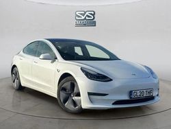 White Used 2020 Tesla Model 3 Long Range AWD Sedan | £17,190 (Fair price)