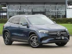 Blue Used 2021 Mercedes EQA250 AMG line SUV | £20,300 (Fair price)